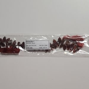 Genuine garnet gemstone